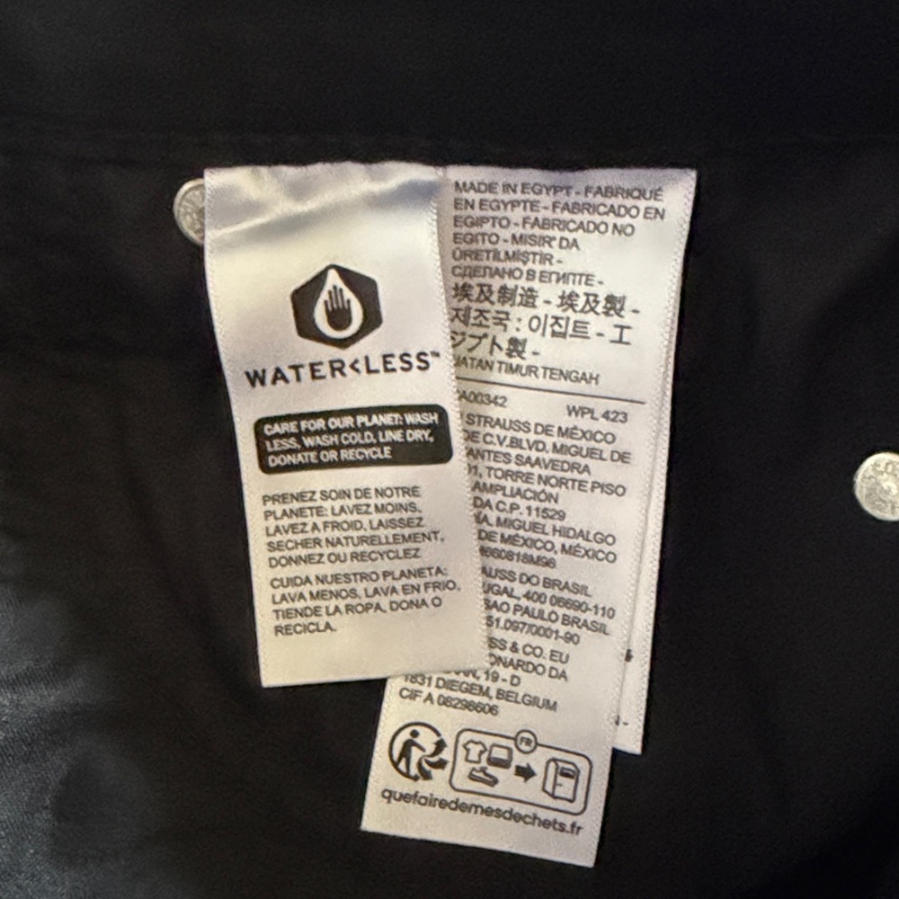 ✨$25✨Levi's 711 Skinny Jeans |Black | 2 Short | W26 L28  NWT - Picture 8 of 10